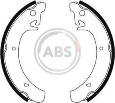 Колодка гальм. барабан. ВАЗ 2110-2112, 2108, 2109, МОСКВИЧ, ЗАЗ задн. (вир-во) A.B.S. 8812 (фото 1)