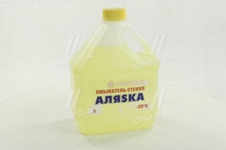 Омыватель стекла зимний Фруктовый -20С 3л АЛЯSКА 5364