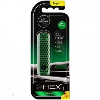 Ароматизатор на дефлектор Car HEX 10g - LEMON Aroma 83579