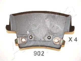 Колодки тормозные дисковые задние CHRYSLER 300 (пр-во) ASHIKA 51-09-902 (фото 1)