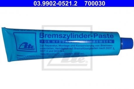 Змазка для гальмівної системи Brake system grease (180ml) ATE 03990205212 (фото 1)