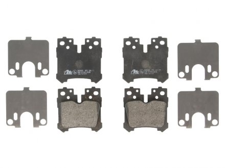 Комплект гальмівних колодок з 4 шт. дисків ATE 13046056082