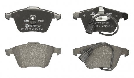 Тормозные колодки ATE 13.0460-7166.2