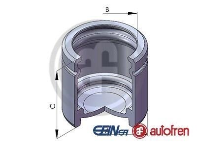 Елементи гальмівного супорта AUTOFREN D025107 (фото 1)