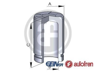 Елементи гальмівного супорта AUTOFREN D025117 (фото 1)