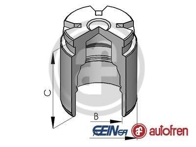 Елементи гальмівного супорта AUTOFREN D025120 (фото 1)