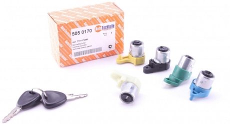 Сердцевина замка (к-кт 5 шт) Renault Kangoo 97- AUTOTECHTEILE 505 0170 (фото 1)