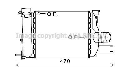 Интеркулер AVA COOLING DAA4013 (фото 1)