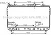 Радіатор охолодження SSANG YONG ACTYON/KYRON (05-) (вир-во) AVA COOLING DWA2105 (фото 2)