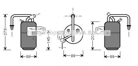 Осушитель кондиционера AVA COOLING FDD331 (фото 1)