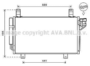 Радиатор кондиционера MAZDA CX-5 (пр-во) AVA COOLING MZ5264D (фото 1)