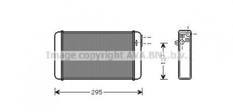 Радіатор обігрівача OMEGA A ALL MT/AT +/- A/C AVA COOLING OLA6116 (фото 1)