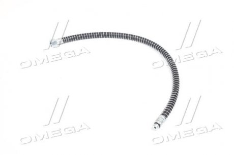 Шланг тормозной КАМАЗ 4310 передний (PTFE нержав. оплетка, L=710 мм, гайка-штуцер М20хМ16) ПРЕМИУМ АВТО-СОЮЗ 88 4310-3506060-10