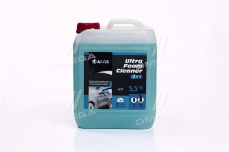 Активна піна Ultra Foam Cleaner 3 в 1 (каністра 5л) Axxis Axx-393 (фото 1)