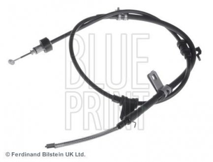 Трос ручника (задній) (L) Hyundai 1.1-1.6 01-12 BLUE PRINT ADG046127 (фото 1)