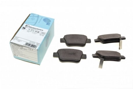 Колодки тормозные дисковые задние Toyota (пр-во) BLUE PRINT ADT342147 (фото 1)