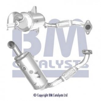 Фільтр сажовий Ford Focus/Mondeo/S-Max 1.6TDCi 10-/Mazda 3 1.6MZR CD 10-13 BM CATALYSTS BM11163H (фото 1)