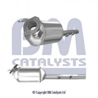 Фільтр сажовий Renault Megane/Scenic 1.9/2.0dCi 03- (Euro 4) BM CATALYSTS BM11233 (фото 1)