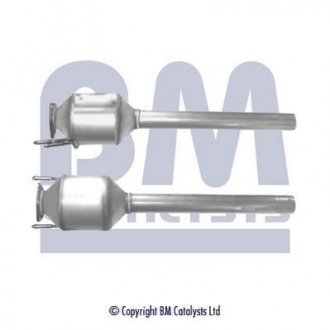 Катализатор вихлопної системи Citroen Jumper/Peugeot Boxer 2.2HDi 06- BM CATALYSTS BM80365H (фото 1)