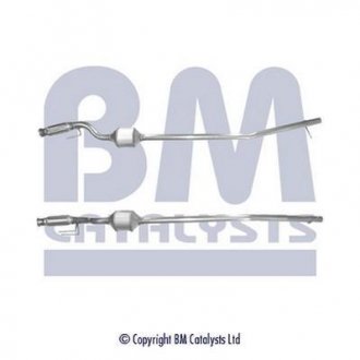Катализатор вихлопної системи Citroen Jumpy/Peugeot Expert 2.0HDi 07-16 BM CATALYSTS BM80440H (фото 1)