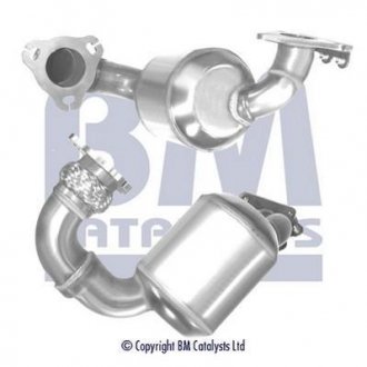 Катализатор вихлопної системи Renault Laguna/Megane/Scenic 2.0dCi 08- BM CATALYSTS BM80527H (фото 1)