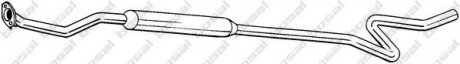 Глушитель, алюм. сталь, передн. часть CITROEN C3 (05-) BOSAL 288-137 (фото 1)