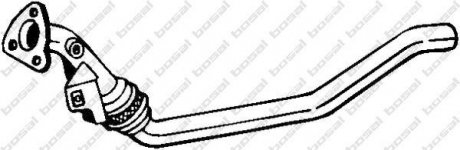 Труба выхлопная AUDI A4 04-08 BOSAL 800-055 (фото 1)