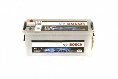 Акумуляторная батарея 190Ah/1050A (513x222x223/+L/B00) (EFB) BOSCH 0092TE0777 (фото 1)