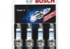 Свічка запалювання FR78 SUPER4 (RENAULT, TOYOTA) 4шт. (блискучий) (вир-во) BOSCH 0242232801 (фото 6)