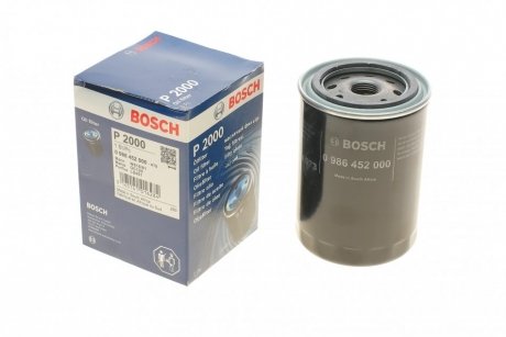 Фільтр масляний двигуна (вир-во) BOSCH 0986452000 (фото 1)