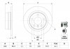 Диск гальмівний (задній) BMW 1 (F20/F21)/ 2 (F22/F23) 11- (290x11) BOSCH 0 986 479 043 (фото 5)