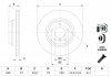 Диск гальмівний (передній) BMW 1 (E81-82/E87)/3 (E90-E93) 05-13/X1 (E84) 09-15 (330x24)(з покр)(вент) BOSCH 0 986 479 215 (фото 5)