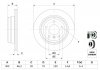Диск гальмівний (задній) BMW 1 (E81/E87)/3 (E90-E93) 04-13/X1 (E84) 09-15 (300x20)(з покр.)(вентилируемый) BOSCH 0 986 479 263 (фото 5)
