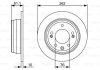 Диск гальмівний (задній) Hyundai I30/ix35/Kia Cee\D/Sportage 08- (262x10) (повн.) (з покриттям) BOSCH 0 986 479 C14 (фото 6)