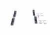 Колодки гальмівні (передние) Citroen C2 03-12/Citroen С3 02- BOSCH 0 986 494 262 (фото 3)