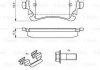 Колодки гальмівні (задние) VW T5 03- (з датчиком) BOSCH 0986494583 (фото 8)