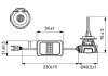 Автолампа светодиодная LED (12V H7 30W) BOSCH 1987301557 (фото 2)