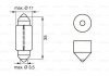 Лампа розжарювання 12V 10W SV8,5-8 Pure Light 35мм (вир-во) BOSCH 1 987 302 228 (фото 6)