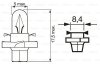 Автолампа 12V 6W BOSCH 1987302255 (фото 2)