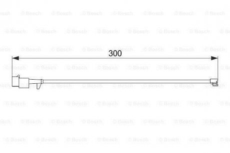 Датчик зносу гальмівних колодок BOSCH 1 987 474 576 (фото 1)