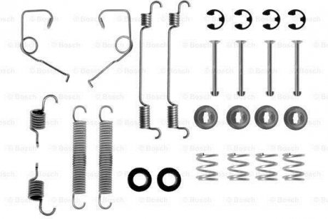 Комплект пружинок колодок ручника Ford Transit 91-00 BOSCH 1 987 475 138 (фото 1)