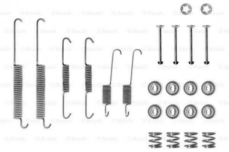 Комплект пружинок колодок ручника Renault Logan 1.4-1.6 07- BOSCH 1 987 475 157 (фото 1)