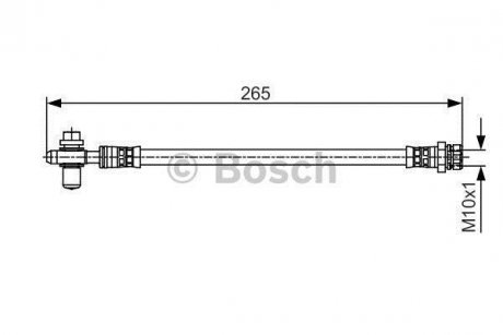 Гальмівний шланг BOSCH 1987481518