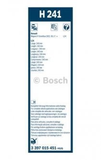 Щітка склоочисника BOSCH 3 397 015 451 (фото 1)