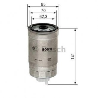 Паливний фільтр BOSCH F026402043