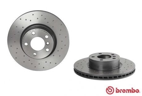 Тормозной диск Xtra BREMBO 09.B570.1X (фото 1)
