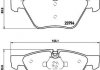 Гальмівні колодки дискові BREMBO P06 036X (фото 1)