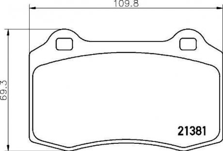 Гальмівні колодки дискові BREMBO P36 020 (фото 1)