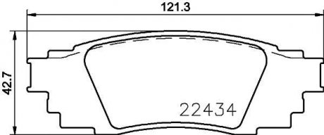 Тормозные колодки BREMBO P83160 (фото 1)