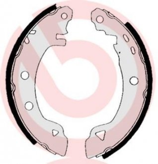 Гальмівні колодки барабанные BREMBO S23 507